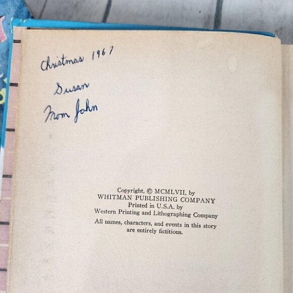 Vintage 50s Donna Parker Hardcover Novels Set of 2 Mystery at Arawak On Her Own - Picture 12 of 15